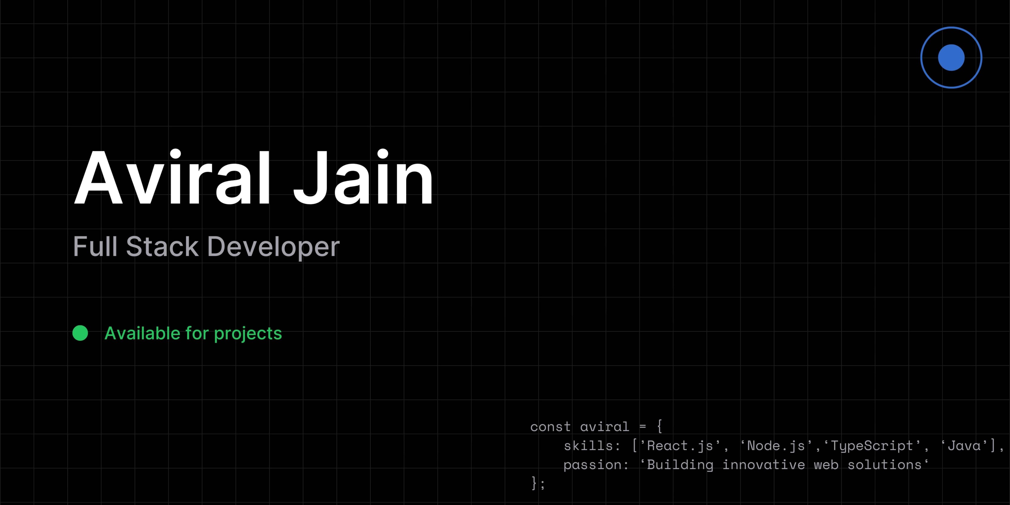 Aviral | Portfolio